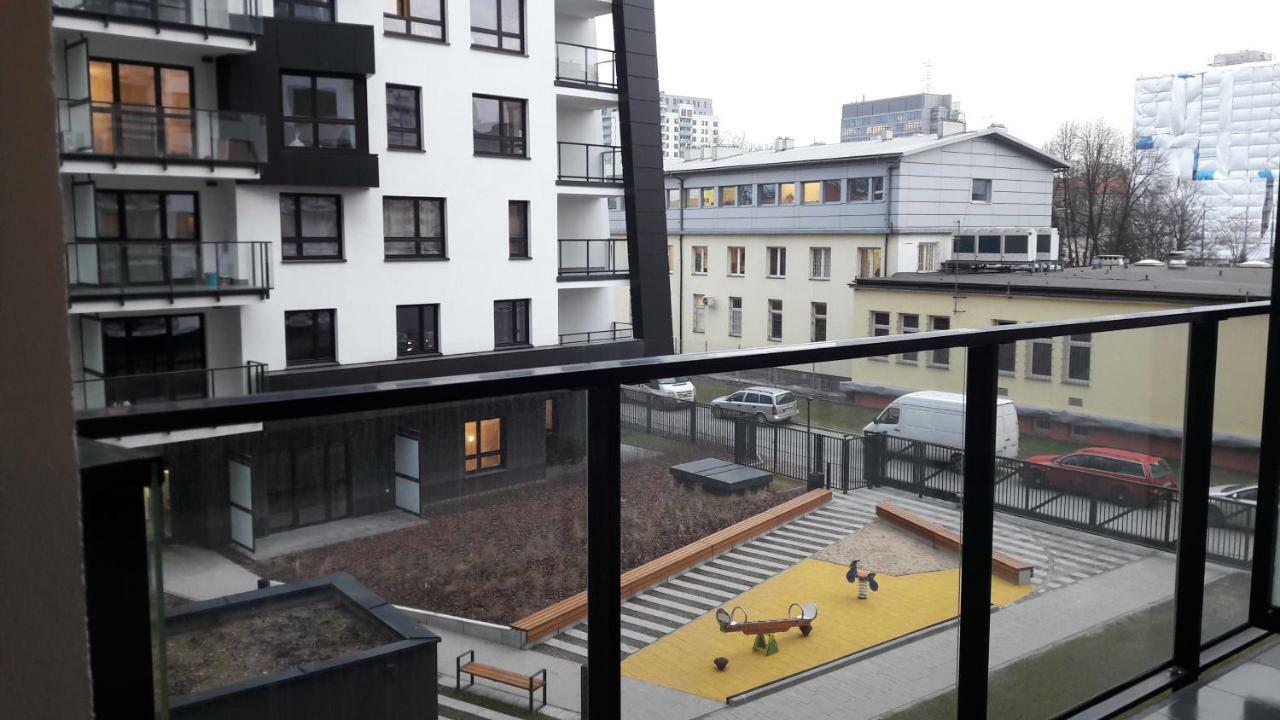 Newburg Apartments Wolska Warschau Exterior foto